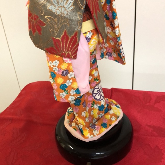 VINTAGE 16”JAPANESE GEISHA DOLL WITH MUSIC - Picture 13 of 16